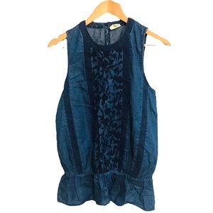 NWT Gap 1969 Chambray Top S/T